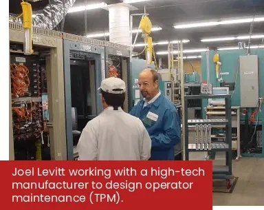 Joel Working in a lab